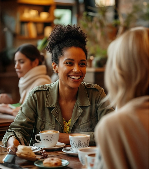Femmes en conversation